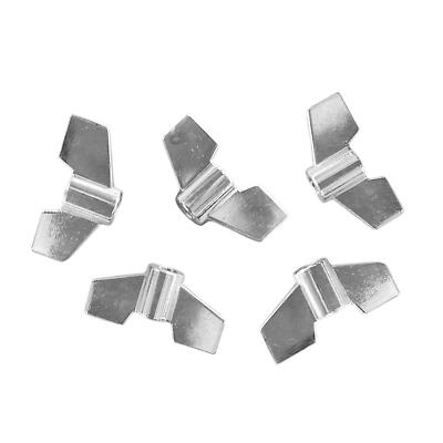 5x Flügelmuttern Schwerlast Flügelmuttern Drum Wing Nuts für Becken Stacker