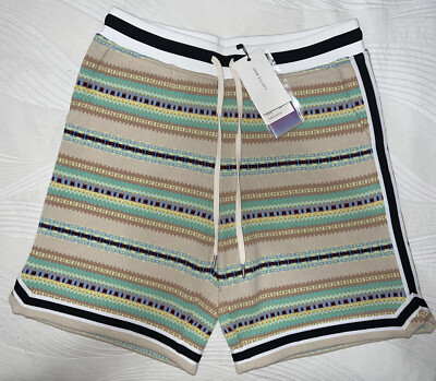 John Elliott Nogales Game Shorts Size 3 - Large NWT Retail $348