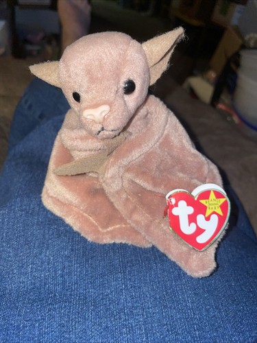 Ty Beanie Baby Batty the Brown Bat Has Tag Tag Not Perfect See Photos G141 - 第 1/12 張圖片
