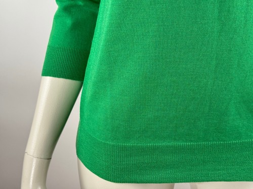 J Crew Merino Wool 3/4 Sleeve Sweater Women XS NWT Lightweight Pullover 46725 - Picture 9 of 12