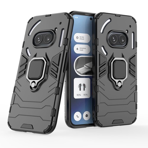 For Nothing Phone (2a), Luxury Shockproof Hybrid Ring KickStand Case Cover - Picture 9 of 19