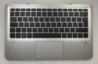 HP Pavilion x360 310 G2 824136-031 Englische UK Tastatur Palmrest Mit Aufklebern
