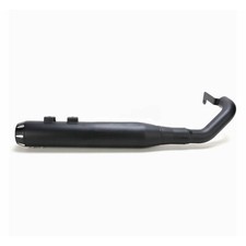 Bassani Pseudo BLACK LEFT Megaphone Muffler DUAL CONVERSION 2009+ Touring 1F49RB