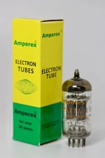 12AX7A 7025 ECC83 NOS 1968 MADE IN HOLLAND LARGE HALO TUBE FAST-FREE-DELIVERY