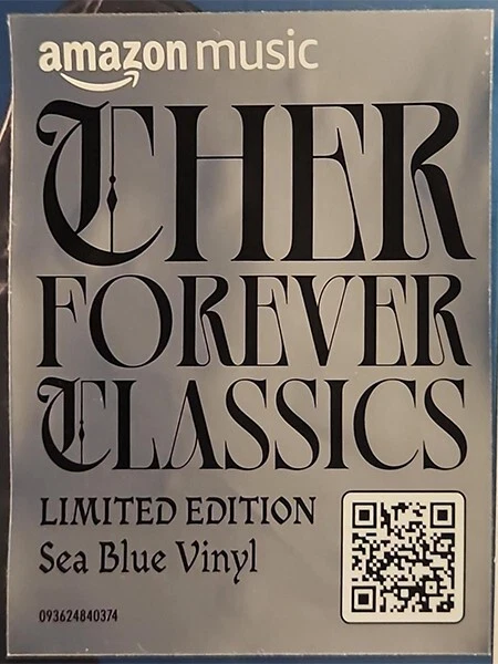Cher - Forever Classics - Double Sea Blue Vinyl LP - BRAND NEW SEALED MINT - Image 2 of 2