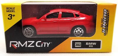RMZ City - 1/64 Scale Model BMW X6 Red (BBUF344002R) | eBay