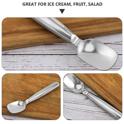 Stainless Steel Ice Cream Scoop Disher Scoop Food Scoop Sugar Scoop - Picture 8 of 12