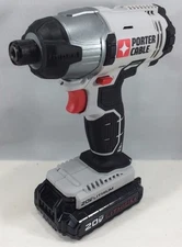 Porter-Cable - PCC641 - 20V Li-Ion 1/4" Impact Driver & PCC681L Lithium Battery