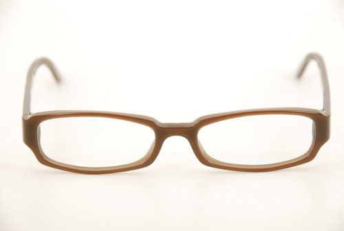 Seltene authentische Chanel 3145 c.1085 50mm Braun Gold Anhänger Gestell Brille Italien - Bild 1 von 7