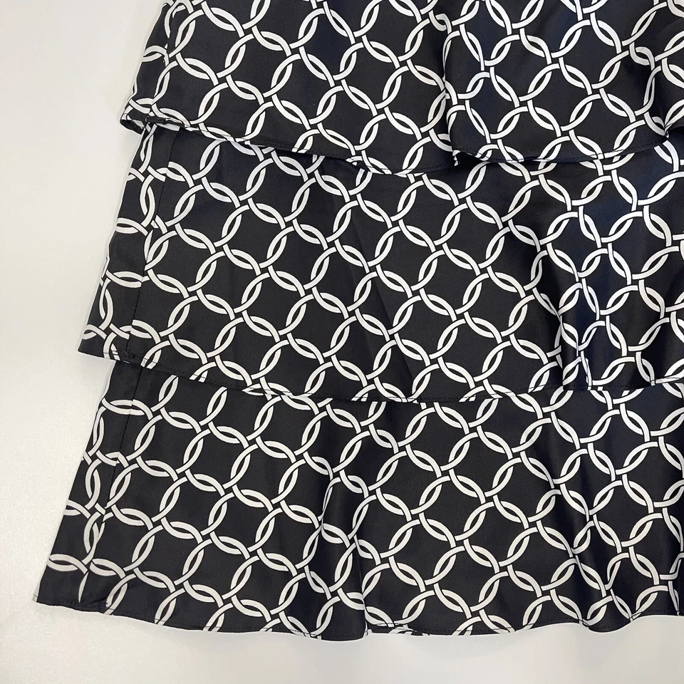 Falda corta informal con volantes para mujer White House Black Market talla: 4 fiesta Foto 4 de 4