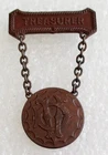 Antique Daughters of Union Veterans of the Civil War Treasurer Badge Medal Pin