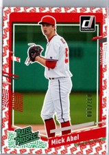 2023 Donruss Mick Abel One Hundred Parallel Rated Prospect #/100 Phillies