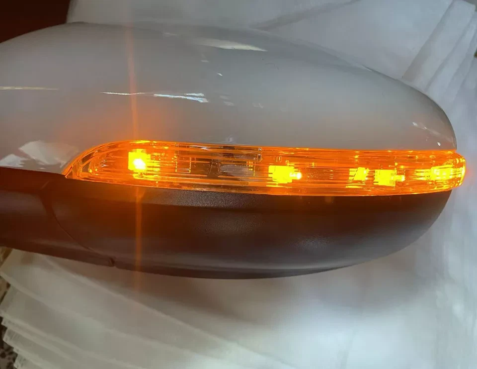 NUEVO Espejo retrovisor lateral para Golf MK6 2011-2014 manual plegable lado del pasajero térmico derecho Foto 3 de 4