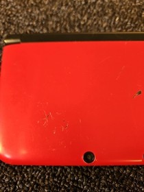 Nintendo 3DS XL Handheld Red Console SPR-001 System Bundle 20 Games & Charger