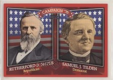 2008 Topps Historical Campaign Match-Ups Rutherford B Hayes Samuel J Tilden 0ji1