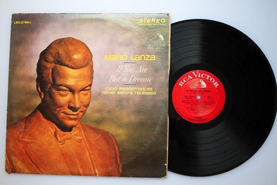 Mario Lanza If You Are But a Dream LP RCA Living Stereo