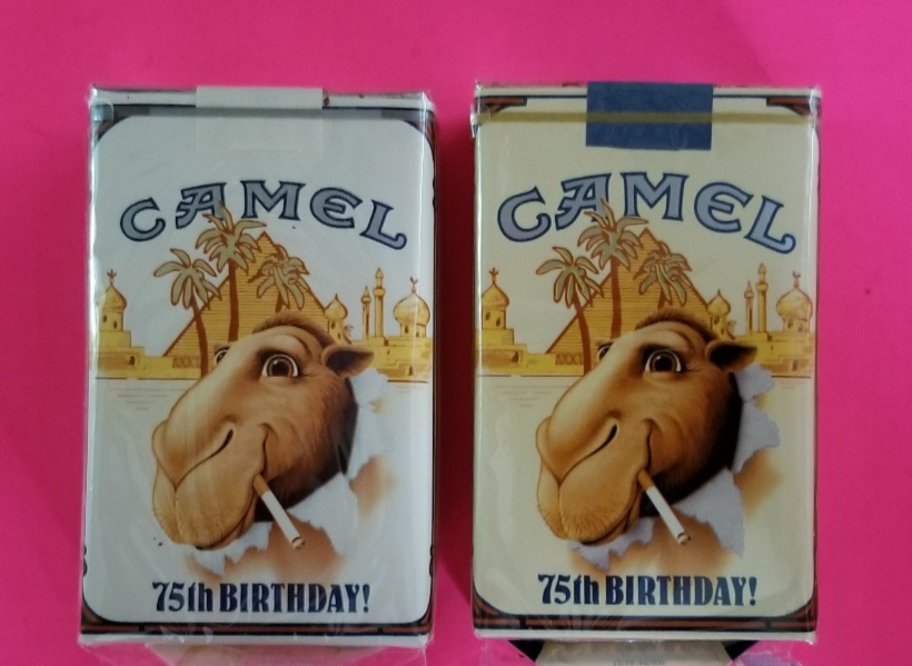 Vintage Camel LIMITED EDITION EMPTY Soft Packs 75th Anniversary