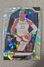 2024 Panini Prizm WNBA - A'ja Wilson #86 Ice Prizm