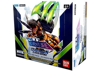 Digimon TCG Booster Box Display Next Adventure BT07 Englisch NEU/OVP