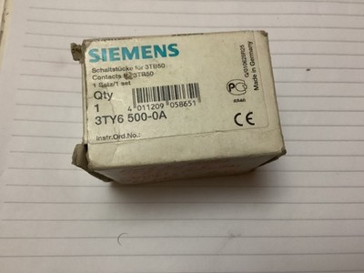 Siemens 3TY6 500-0A kit set for 3TB50 contactor