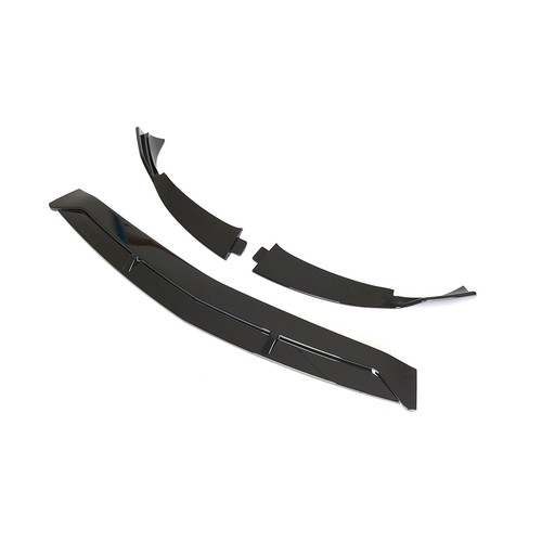 Gloss Black Frontlippe Frontspoiler Splitters für Mercedes W177 A220 A250 19-22 - Picture 11 of 13