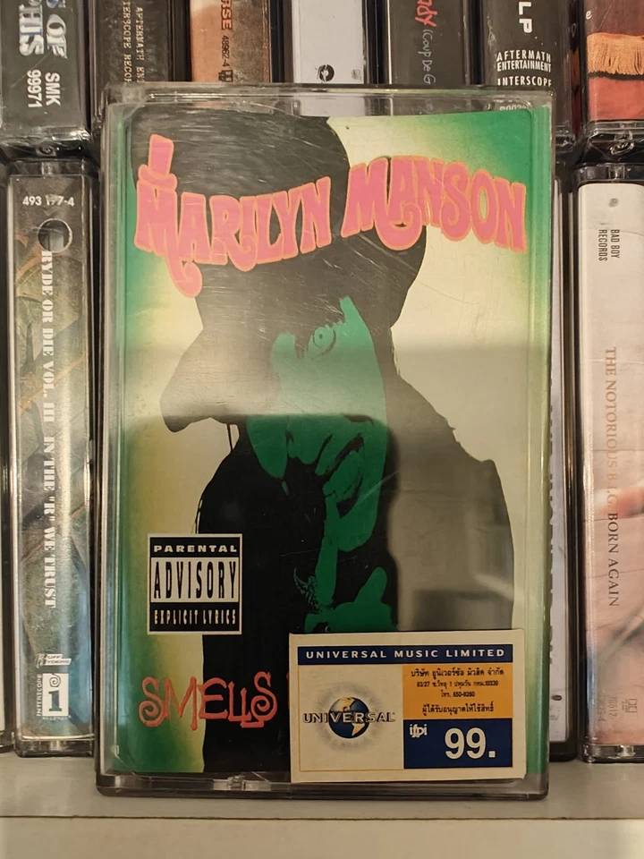 Marilyn Manson Smells Like Children FULLY PLAY GRADED Cassette Album - Image 2 of 4