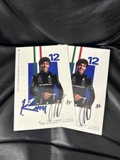 Andrea Kimi Antonelli signed official card 2025 Monza Edition! UNIQUE! ATTENTION