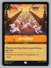 99 PUPPIES 24/204 UC LORCANA NM 3 CHRISTIANSSON /4