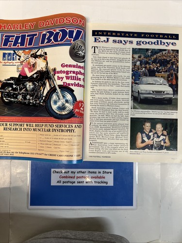 1995 Carlton Football Club AFL Premiers Yearbook Magazine. - Picture 12 of 19