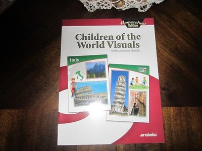 Abeka K5 Children of the World Visuals with Lesson Guide # 202053