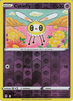 Cutiefly Common SWSH07: Evolving Skies 078/203 NM