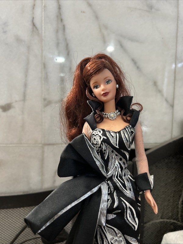 Charity Ball 1997 Barbie Doll Benefits COTA Special Edition Mattel Displayed