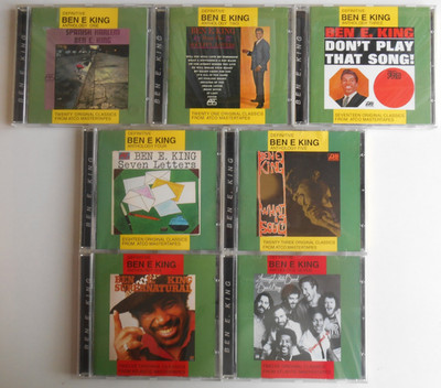 THE DEFINITIVE BEN E KING ANTHOLOGY Vol 1/2/3/4/5/6/7 - 7 x CD Bundle