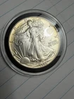 1986 U.S. Mint American Silver Eagle One Dollar 1 oz .999 Silver Coin in Capsule