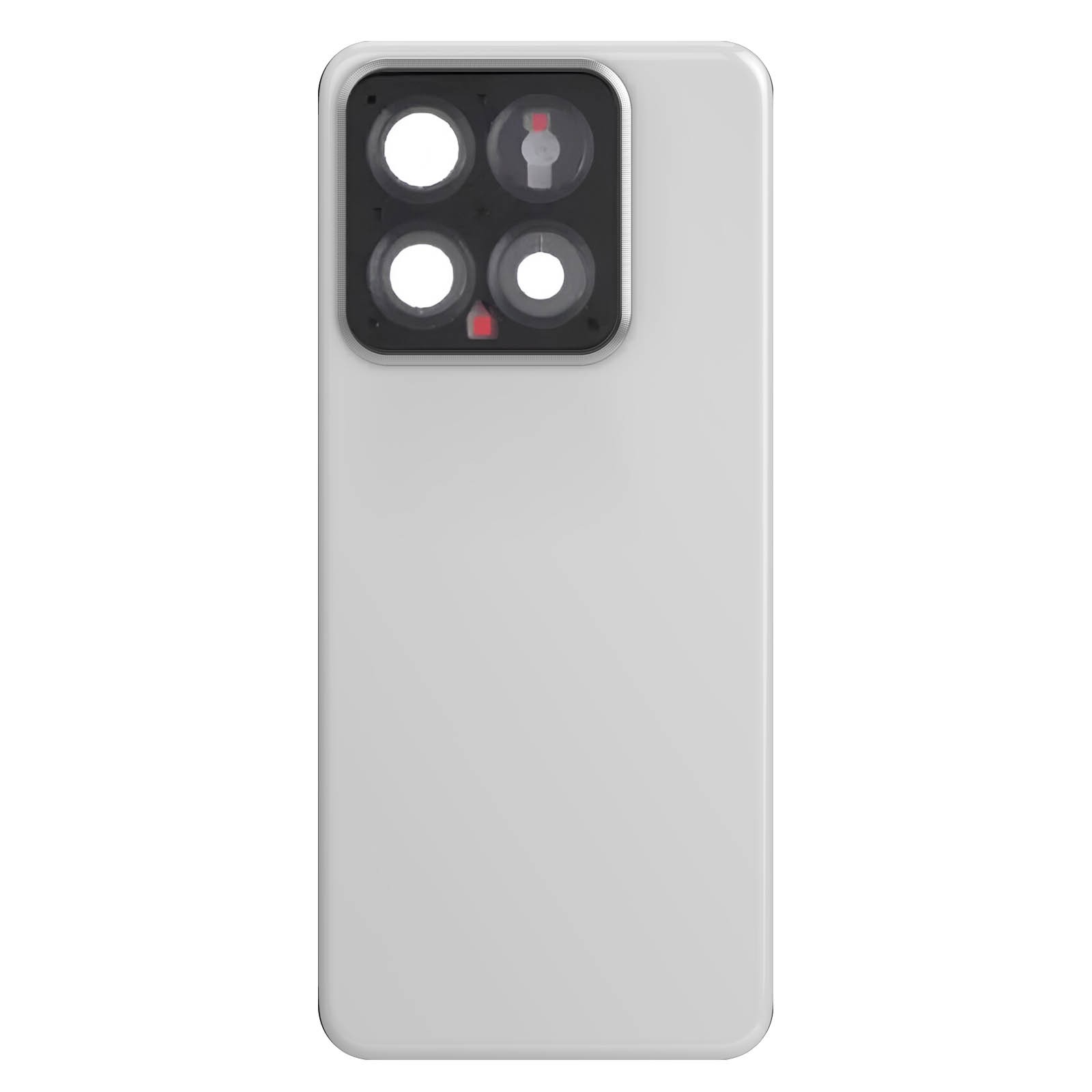 Vitre arrière Xiaomi 14 gris clair pour réparer votre téléphone après une chute
