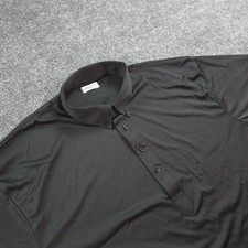 Collars  Co Polo Shirt Mens 2XL Black Dress Collar Performance Office Casual