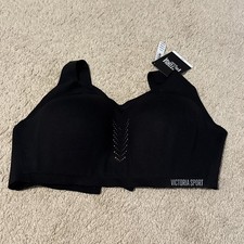 NEW  Victoria's Secret Victoria Sport Angel Max Sports Bra 36DD Black Racerback