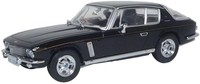 Jensen Interceptor Mkiii Schwarz 1:43 MaßStab Oxford Diecast Metall 43JI010