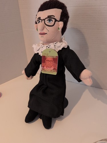 Peluche bambola Ruth Bader Ginsburg Little Thinker The Unemployed Philosophers Guild - Foto 2 di 10