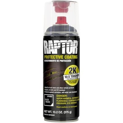 U-POL  2K Bedliner Aerosol, Protective Coating, Spray-On Truck Bed Liner,