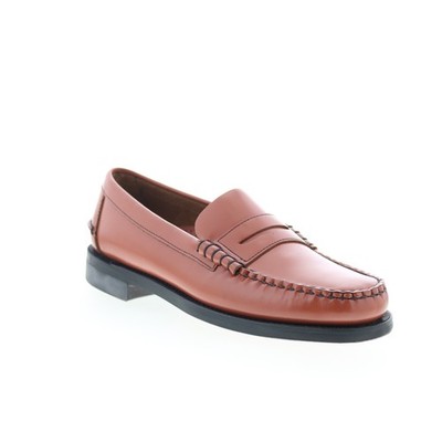 Sebago Classic Dan Pigment Mens Brown Loafers & Slip Ons  display picture 2