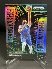 Anthony Davis 2024-25 Prizm Black Fireworks Silver Dallas Mavericks