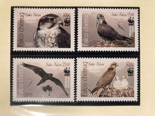 Kirgisien 2009 WWF Satz Sakerfalke postfrisch