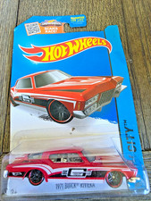 Hot Wheels 1971 Buick Riviera 2014 HW City Red  NIP Combined Shipping