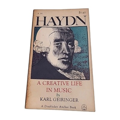 Haydn Creative Life Karl Geiringer 1963 Paperback Book