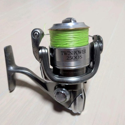 #ad #ad Shimano 05 Twin Power 2500S Left Handed Reel Made In Japan $117.72