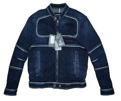 DSQUARED2 HERITAGE DENIM JACKET S71AN0536 SIZE 46 100% AUTHENTIC