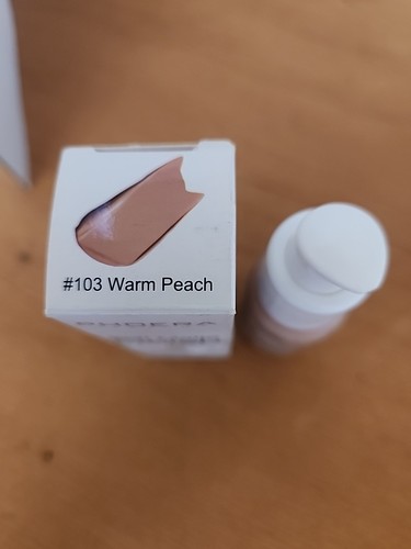 PHOERA Bottle Liquid Matte Flawless Long Lasting Foundation 30ml #103 Warm Peach - Foto 3 di 6