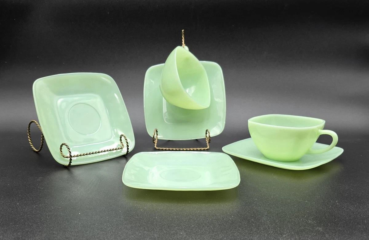 Fire King Jadeite Charm for sale | eBay