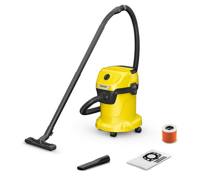 #ad Karcher WD 3 Multi Purpose 4.5 Gallon Wet Dry Shop Vacuum Yellow $75.00